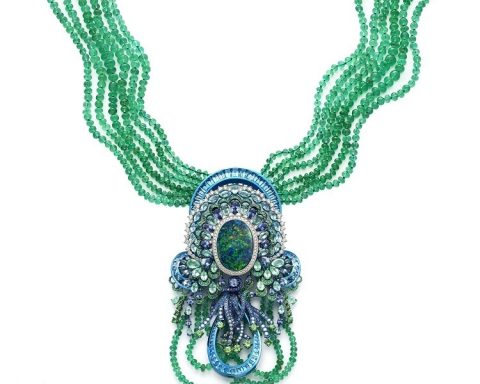 Chopard Chopard Red Carpet black opal necklace