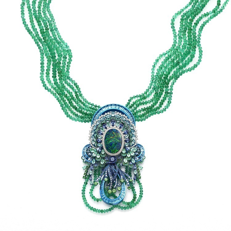 Chopard Chopard Red Carpet black opal necklace