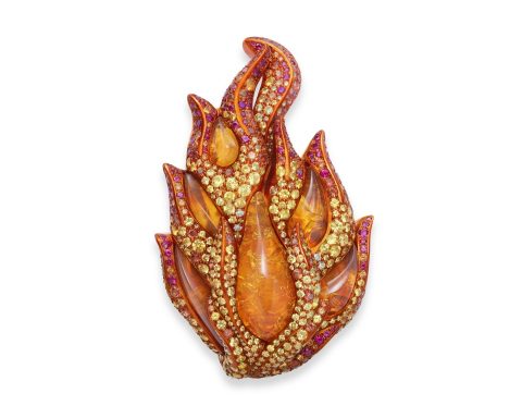 Chopard Fire Rose Gold Jewelry Set