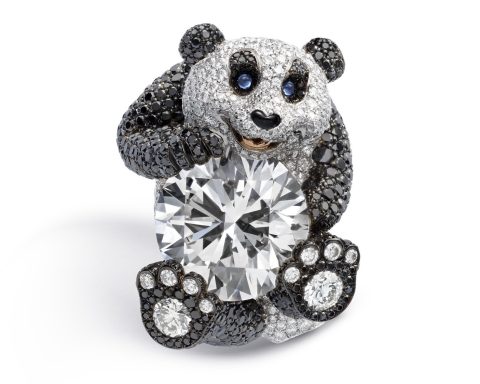 Chopard Red Carpet Giant Panda Ring