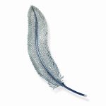 Chopard Red Carpet diamond quill brooch