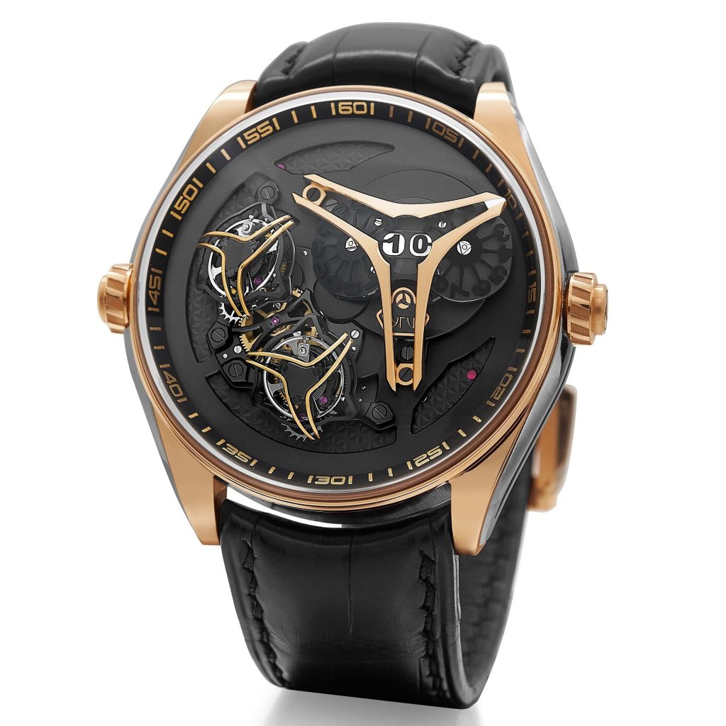 Cyrus Etheral Twin Orbital Tourbillon Double Tourbillon Digital Jump Hour Watch