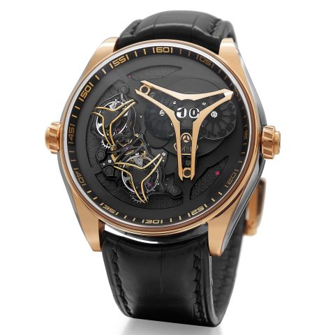 Cyrus Etheral Twin Orbital Tourbillon Double Tourbillon Digital Jump Hour Watch