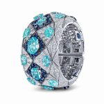 David Morris Starburst Paraiba Tourmaline Bracelet