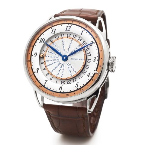 De Bethune DB25 World Traveler world time watch