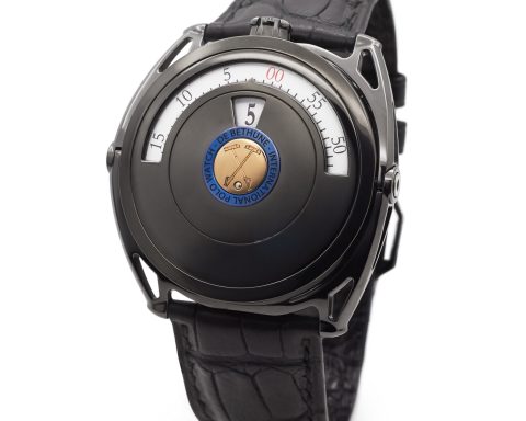 De Bethune DB27 Digitale Polo Edition digital jumping hour watch