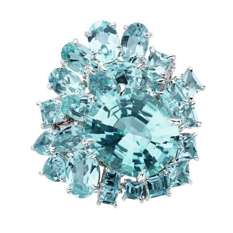 Dior Dior Bleu Cyan Paraiba Paraiba Tourmaline Ring