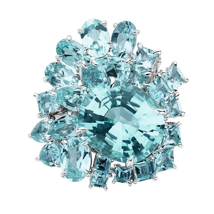Dior Dior Bleu Cyan Paraiba Paraiba Tourmaline Ring