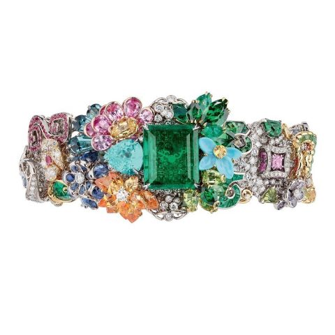 Dior Parterre du Midi Émeraude Secret Watch