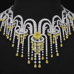 FENDI Fendi Eaux d'Artifice Anniversary Yellow Diamond Centennial Necklace