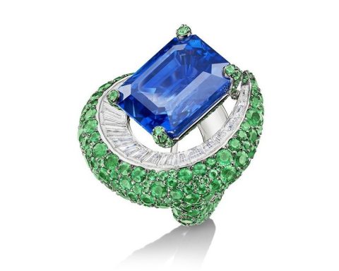 Fawaz Gruosi Contemporary and Timeless Emerald Ring