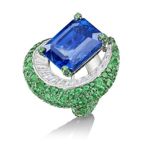Fawaz Gruosi Contemporary and Timeless Emerald Ring