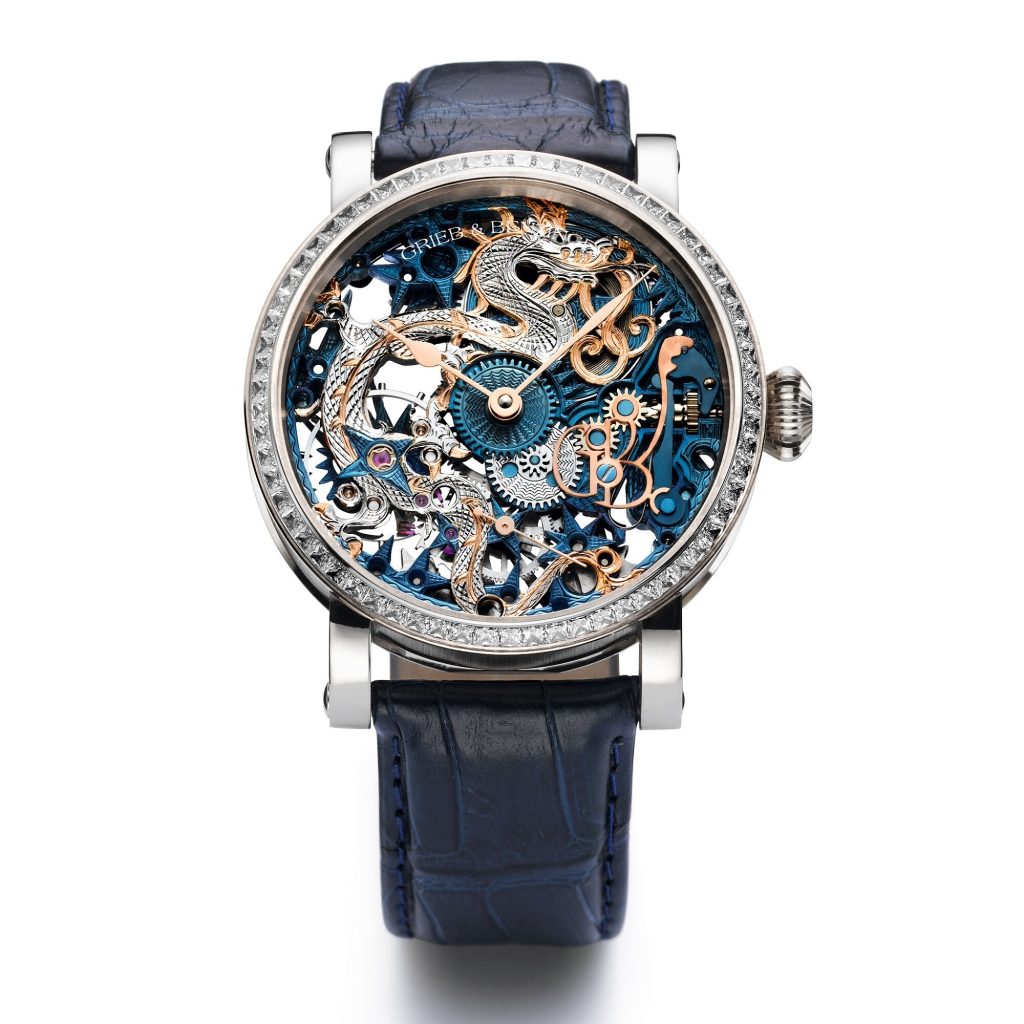 GRIEB & BENZINGER Blue Dragon Imperial watch