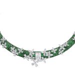 Graff Butterfly emerald diamond butterfly necklace