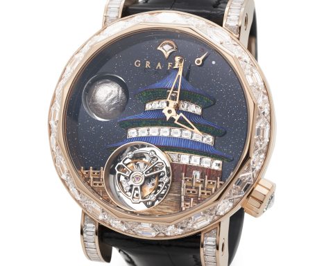 Graff GyroGraff Temple of Heaven Tourbillon Three-dimensional Moon Phase Watch