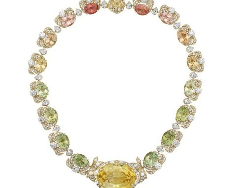 Gucci Gucci Allegoria yellow sapphire necklace
