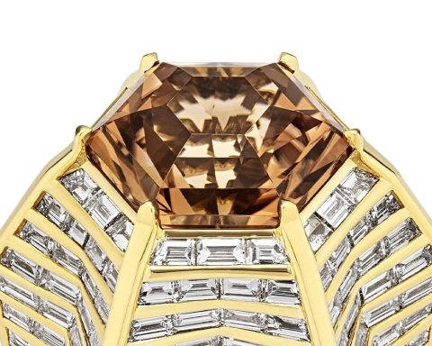 Gucci Gucci Hortus Deliciarum Tourmaline Ring