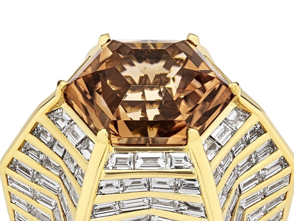 Gucci Gucci Hortus Deliciarum Tourmaline Ring