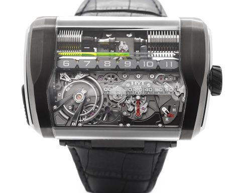 HYT H3 liquid time display watch