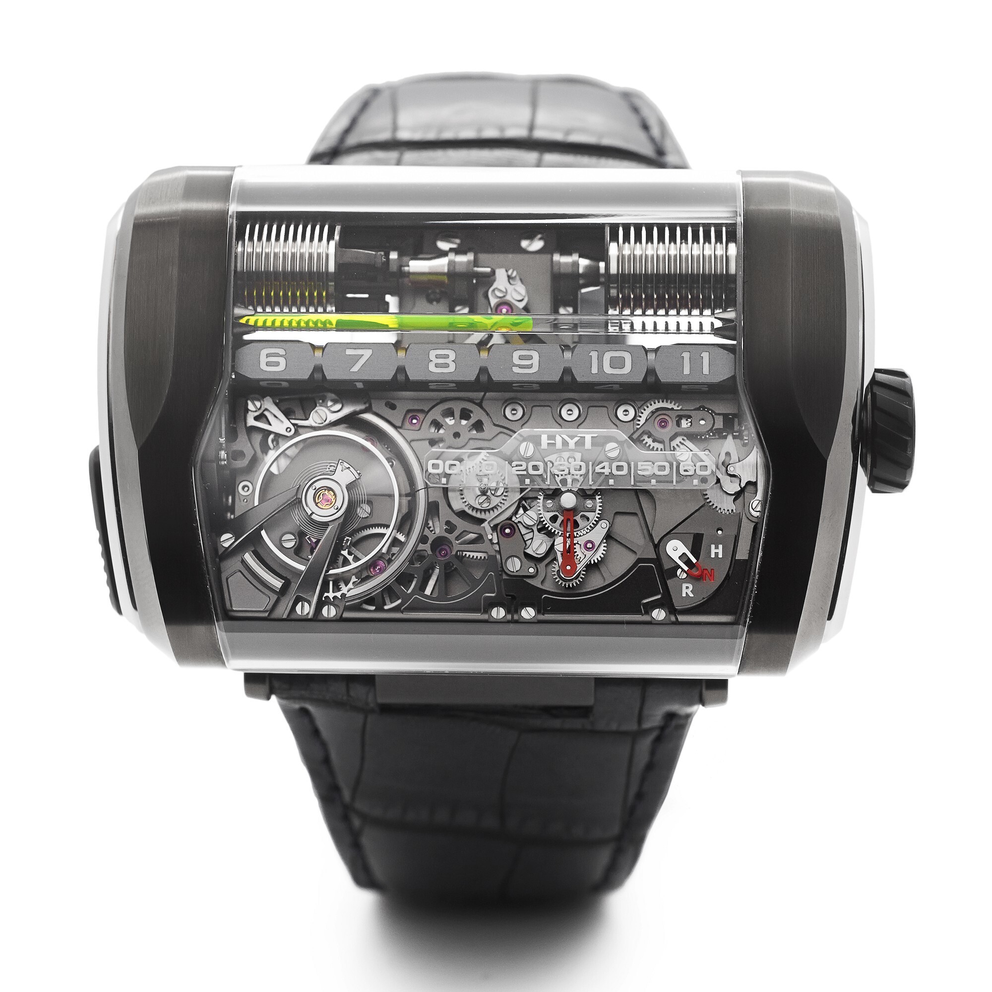 HYT H3 Liquid Time Display Watch