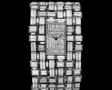 Harry Winston Glacier fine jewelry watch