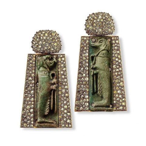 Hemmerle Sons of Horus ceramic jewelry