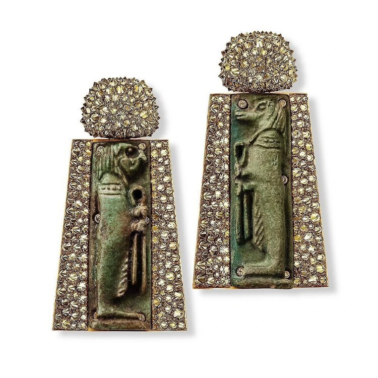 Hemmerle Sons of Horus ceramic jewelry