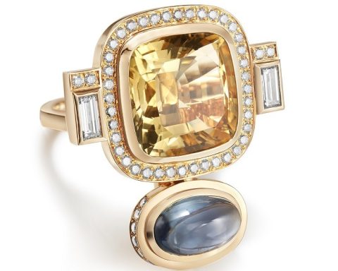 Hermès À l'écoute rose gold ring