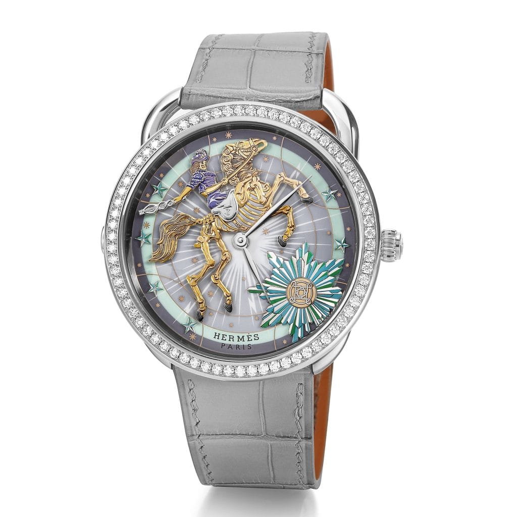 Hermès Arceau Chorus Stellarum star carolers watch