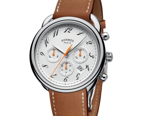Hermès Arceau Chrono Bridon chronograph watch