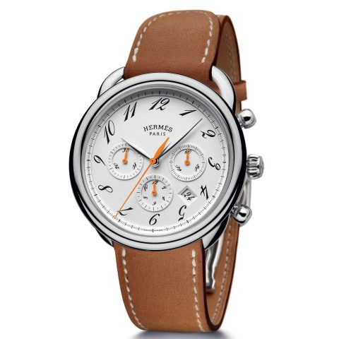 Hermès Arceau Chrono Bridon chronograph watch