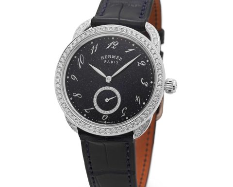 Hermès Arceau Ecuyère Aventurine Aventurine Dial Watch