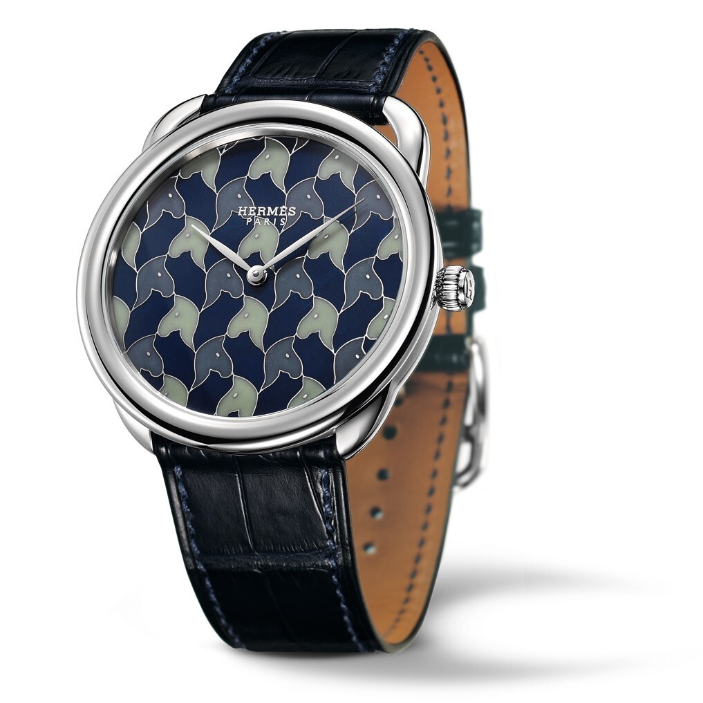 Hermès Arceau Pony Enamel Dial Watch