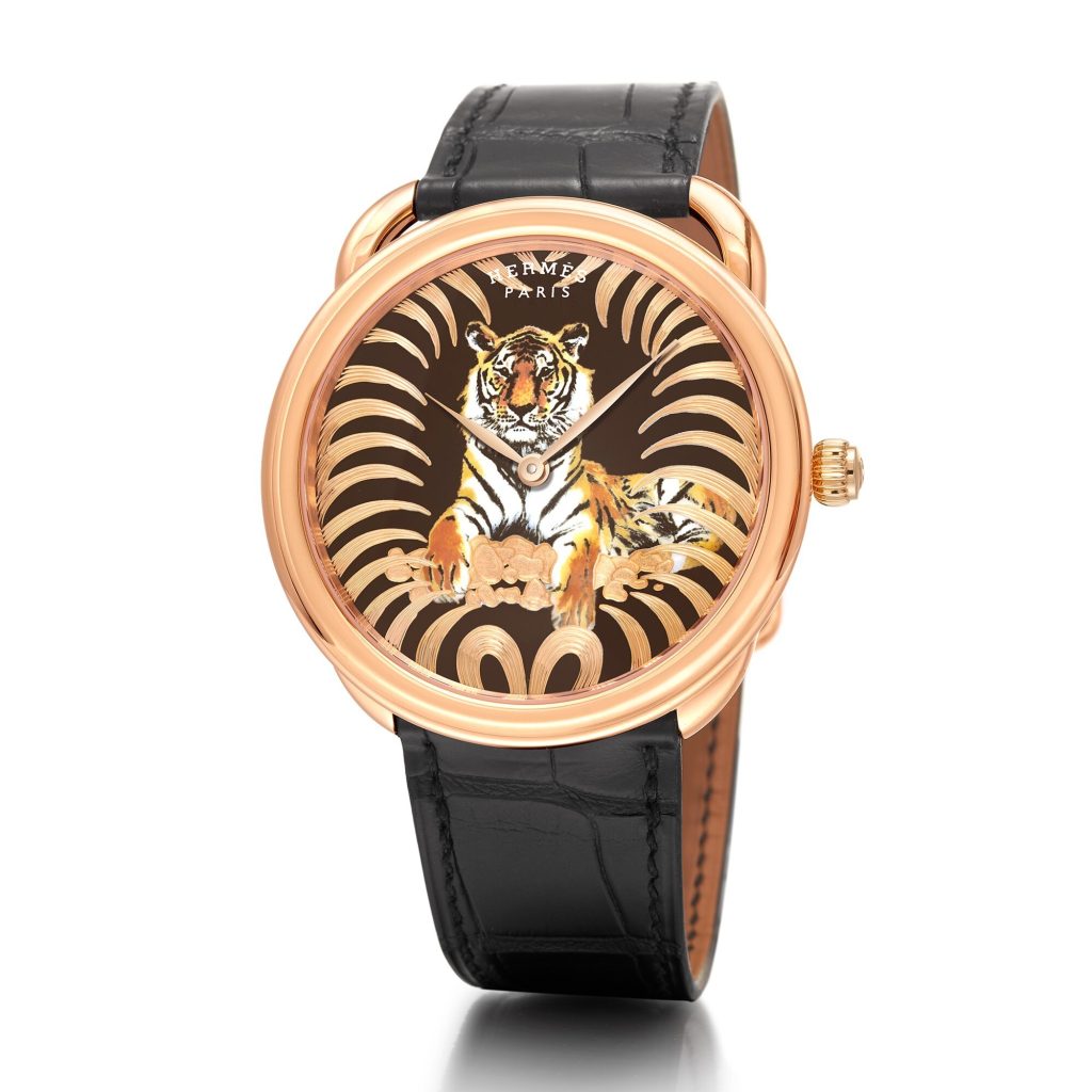 Hermès Arceau Tigre Royal King's Tiger Watch
