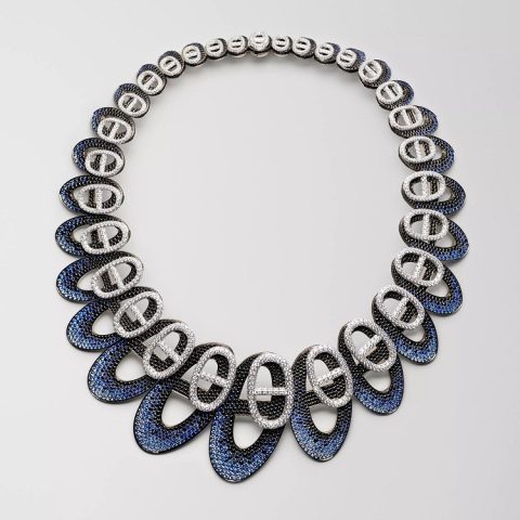 Hermès Chaînes d'Ombre jewelry set