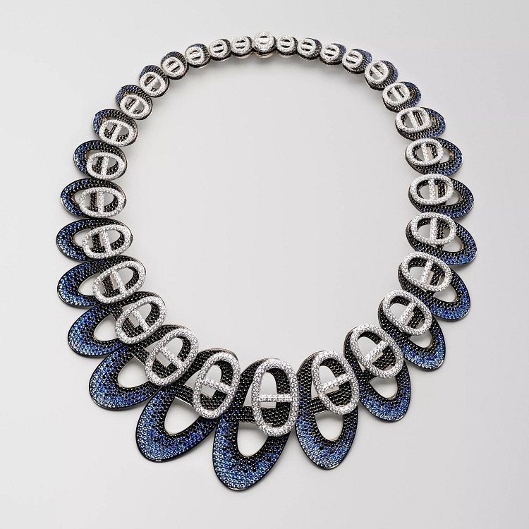 Hermès Chaînes d'Ombre jewelry set