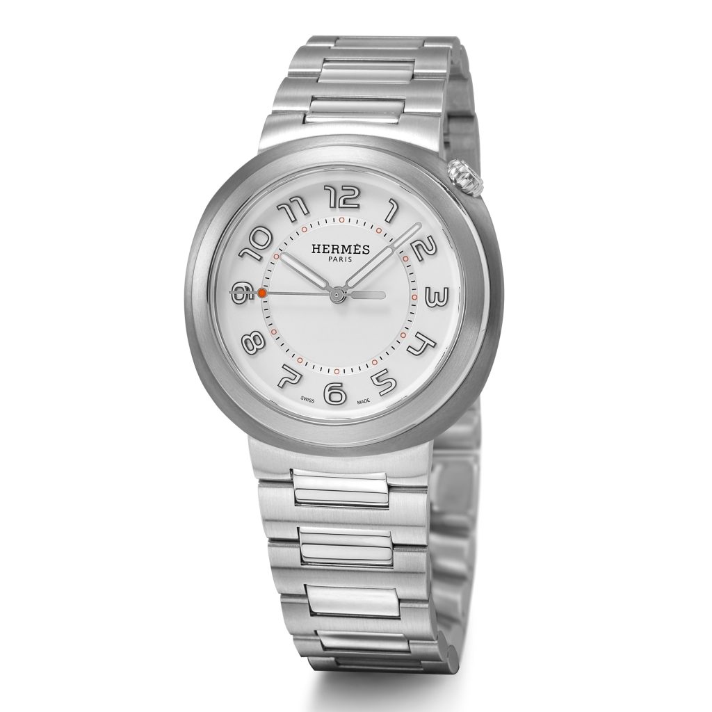 Hermès Cut three-hand watch