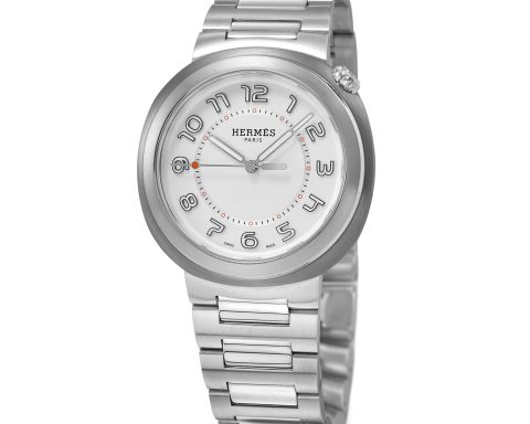 Hermès Cut three-hand watch