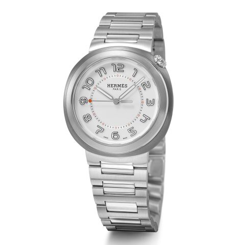 Hermès Cut three-hand watch