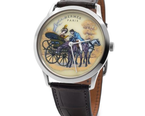 Hermès Hermès Slim d'Hermès Promenade de Longchamp watch