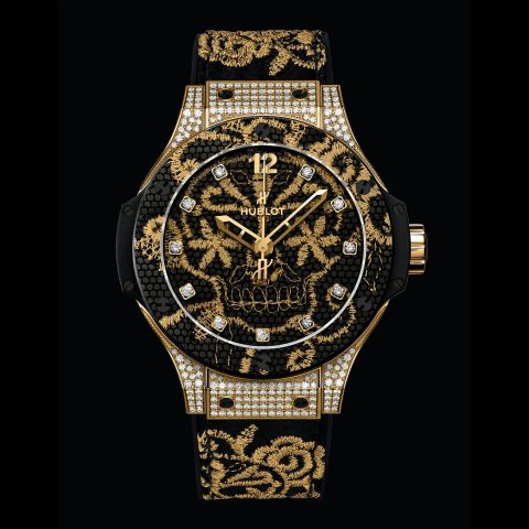 Hublot Big Bang embroidered watch