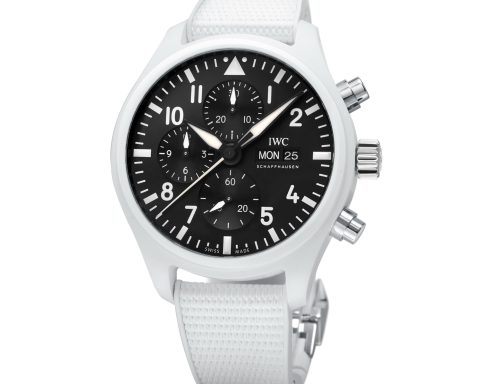IWC Pilot's Watch Chronograph TOP GUN ceramic case chronograph watch