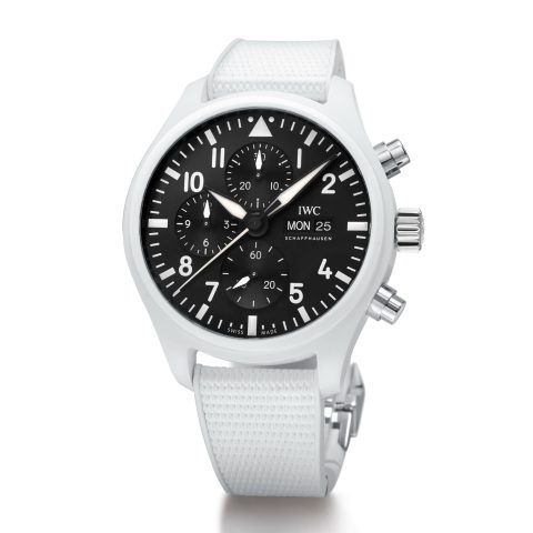 IWC Pilot's Watch Chronograph TOP GUN ceramic case chronograph watch