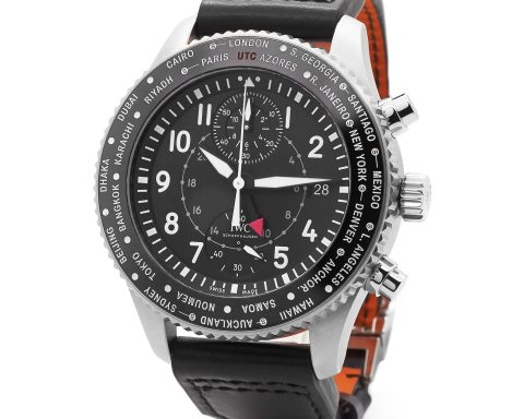 IWC Pilot's Watch Pilot's World Time Zone Chronograph
