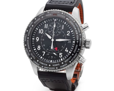 IWC Pilot's Watch Timezoner Pilot's World Time Zone Chronograph