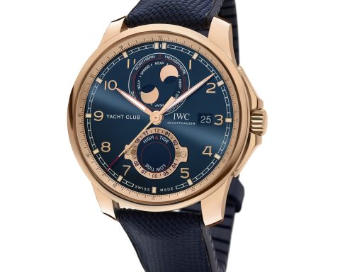 IWC Portugieser Yacht Club Moon & Tide Portuguese series sailing elite moon phase and tide watch