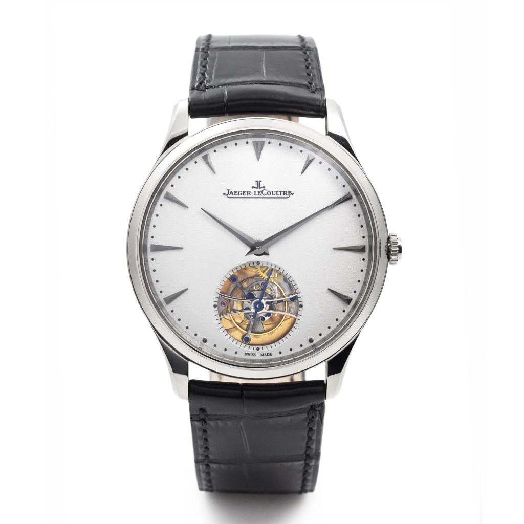 Jaeger-LeCoultre Master Ultra Thin white gold case ultra-thin tourbillon watch