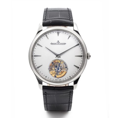 Jaeger-LeCoultre Master Ultra Thin white gold case ultra-thin tourbillon watch