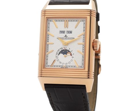 Jaeger-LeCoultre Reverso Tribute Calendar calendar flip watch