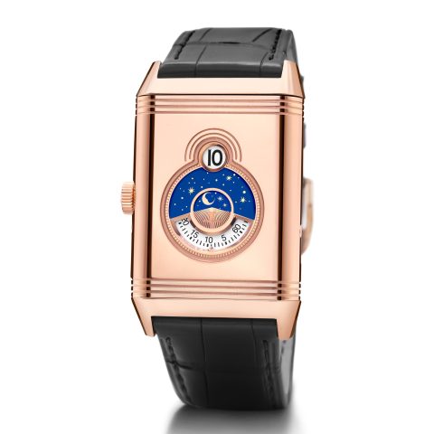 Jaeger-LeCoultre Reverso Tribute Nonantième digital jumping hour double-sided watch